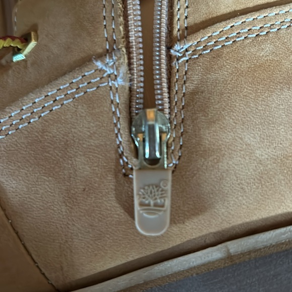 Timberland Premium Lace-up Boots with Zippers - Girls Size 4 fit like Women’s 6 - Picture 8 of 9